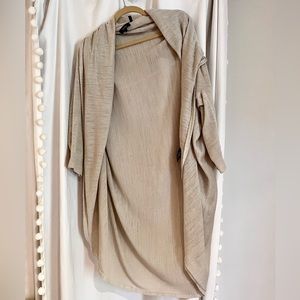 Theory long knit cardigan